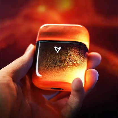 LIUP Pods LP1 Wireless Bluetooth Earphones – Luminous Glow Quicksand Design with ENC Noise Reduction