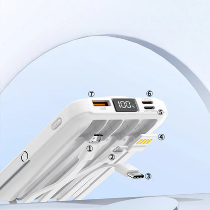 10000mAh Magnetic Wireless Power Bank – Fast Charging Portable External Battery Stand for iPhone 16 & 15