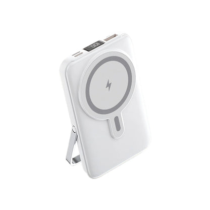10000mAh Magnetic Wireless Power Bank – Fast Charging Portable External Battery Stand for iPhone 16 & 15