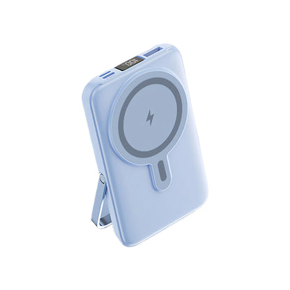 10000mAh Magnetic Wireless Power Bank – Fast Charging Portable External Battery Stand for iPhone 16 & 15